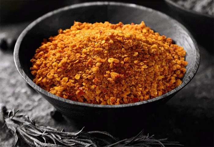 Large-grain salt with bold flavor of shrimp - a specialty of Tay Ninh salt