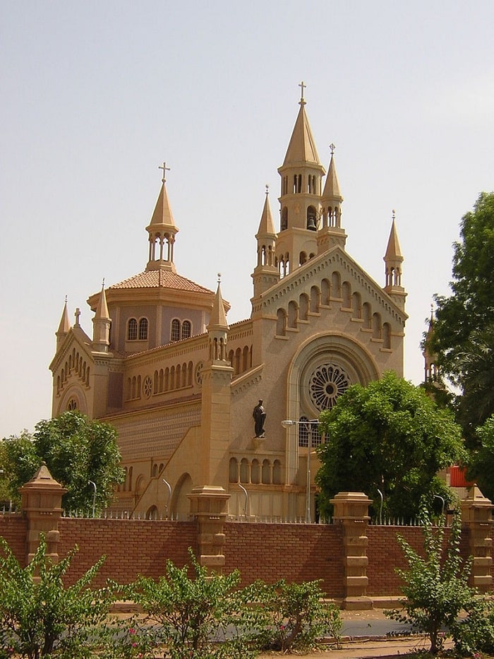 nhờ thờ Công giáo - điểm du lịch Khartoum ấn tượng