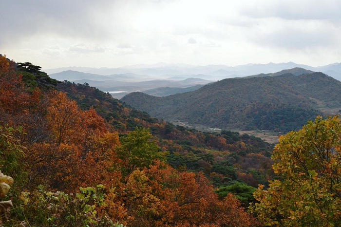núi kuwol - điểm du lịch thành phố Haeju  tuyệt vời
