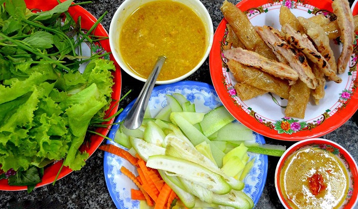 quán ăn ngon ở Phú Yên - nem Ninh Hòa
