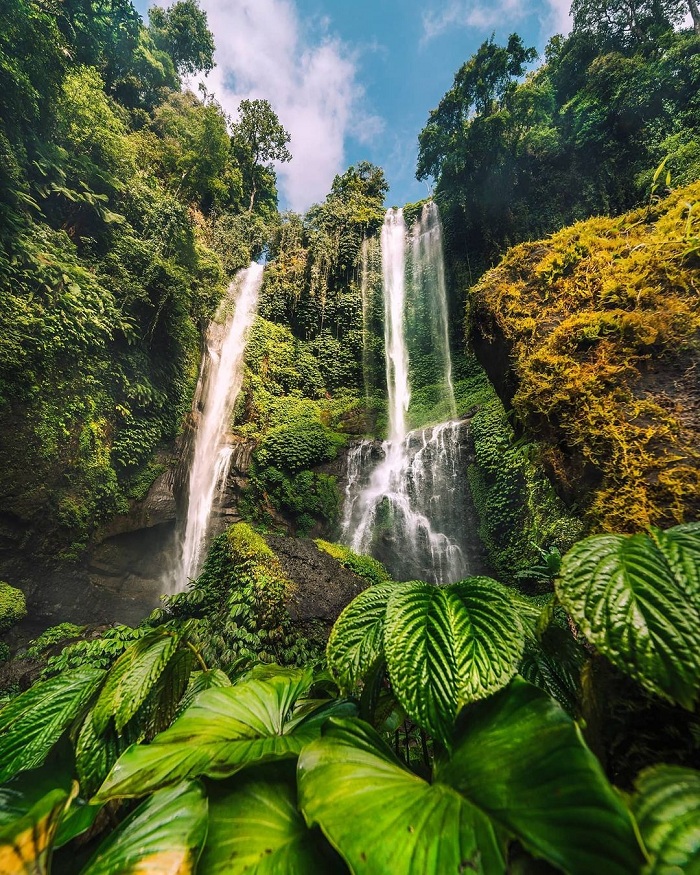 Vẻ đẹp của thác Fiji ở Bali