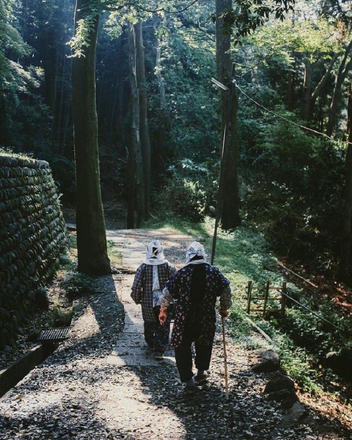 tham quan đền Fushimi Inari - đi bộ trên con đường mòn