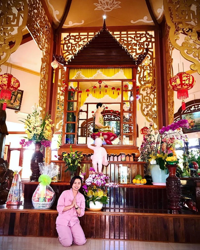 Buddha Tower - impressive works at Tinh Xa Ngoc Ban 
