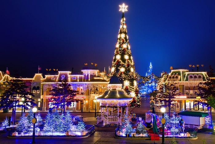 Đón Giáng sinh ở Disneyland Paris Giáng sinh ở Paris