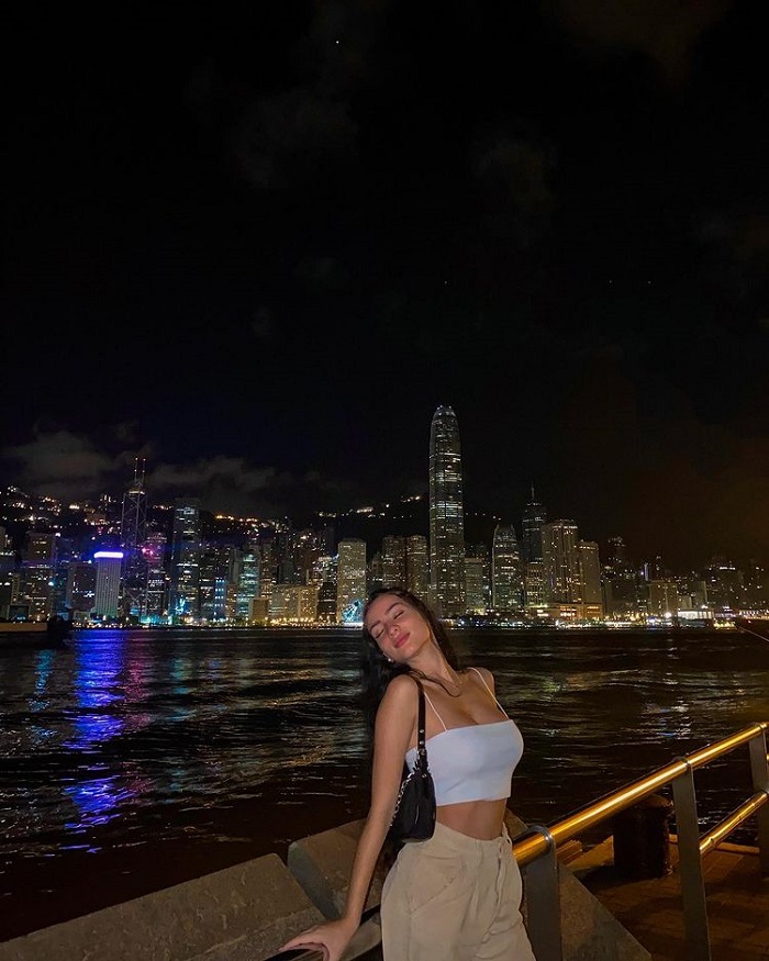 Ngắm vẻ đẹp của đại lộ Hollywood Hồng Kông về đêm 
