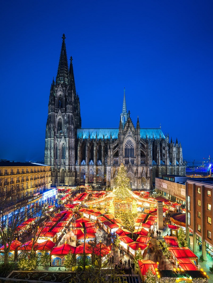 Thành phố Cologne nước Đức địa điểm đón giáng sinh đẹp nhất Châu Âu