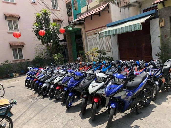 Address for motorbike rental in Binh Duong - Bach Diep shop