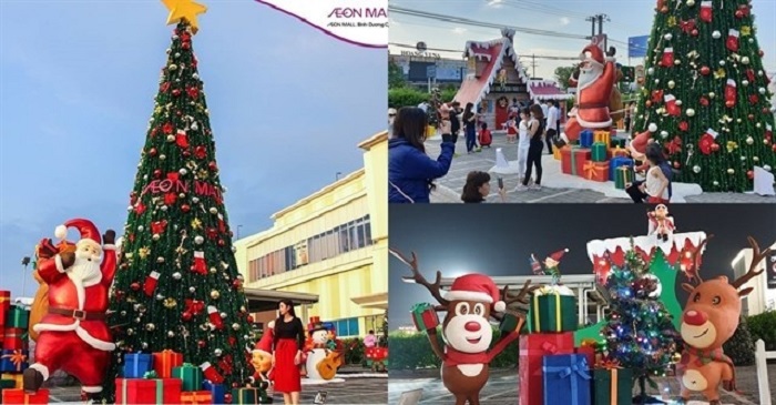  Christmas place in Binh Duong - Aeon Mall Binh Duong 