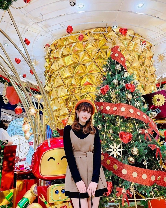  Christmas place in Binh Duong - Aeon Mall Binh Duong live virtual