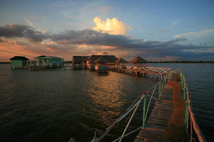Eco-tourism area of ​​Song Trem - Thi Tuong lagoon