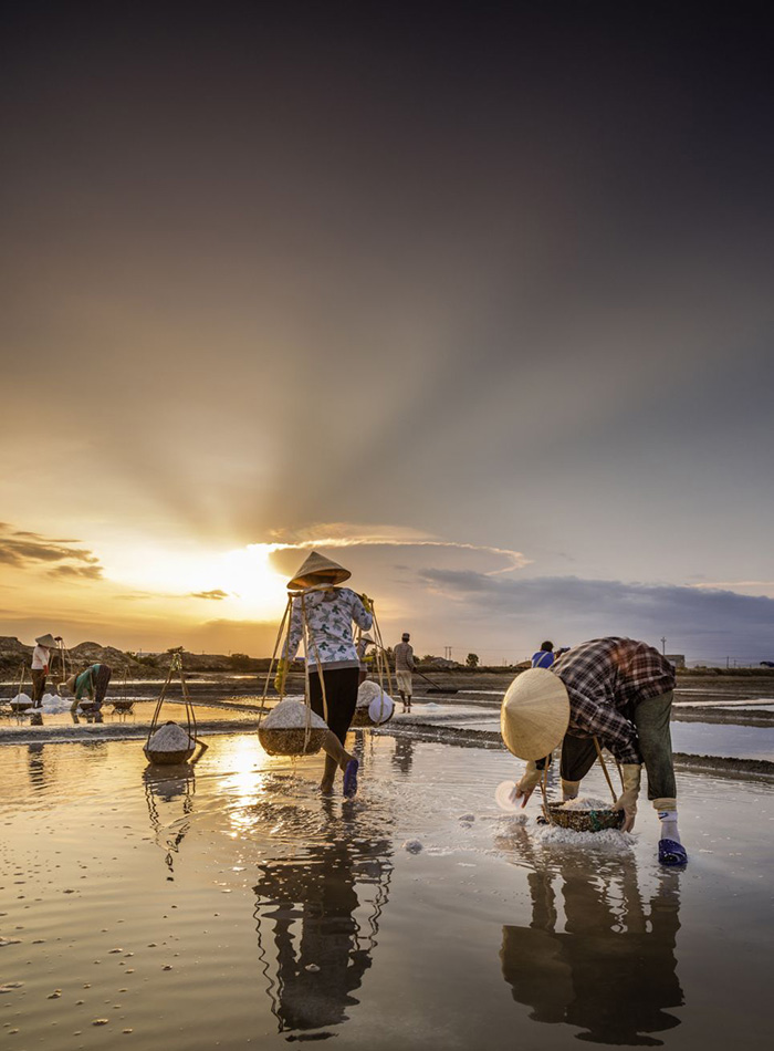 Giới thiệu về ruộng muối Hòn Khói Nha Trang 