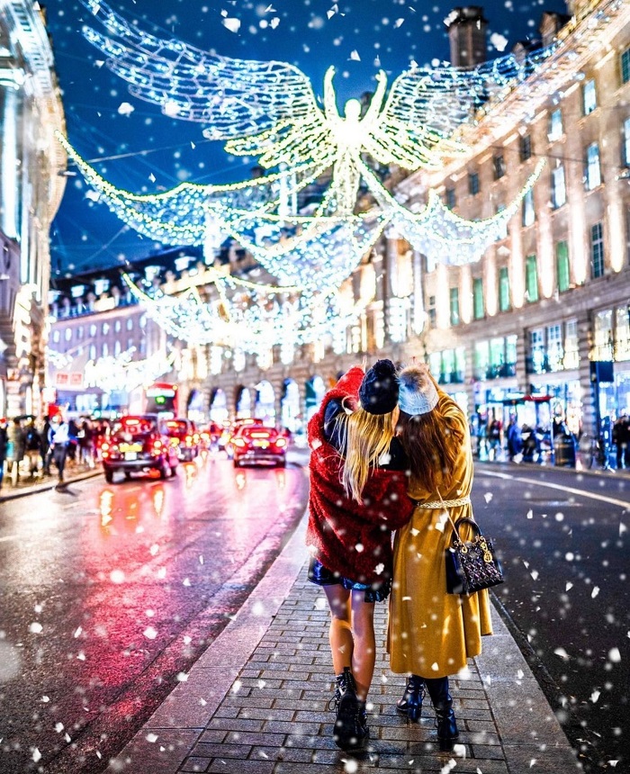 Đón Giáng sinh trên phố Regent địa điểm đón giáng sinh đẹp nhất Châu Âu