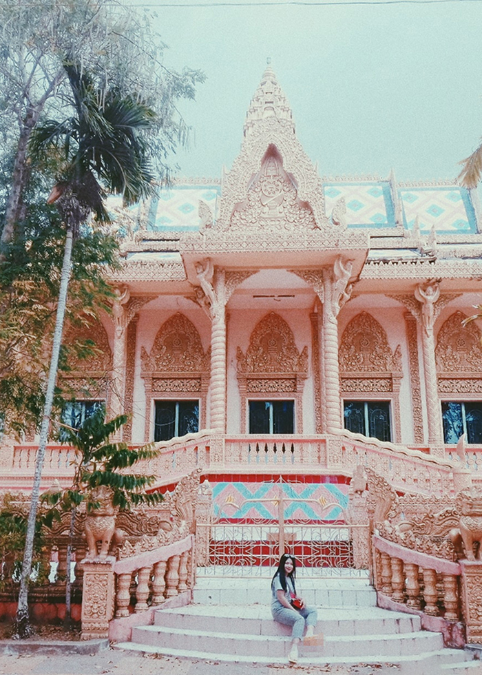 Chùa Khmer Xẻo Me - Ngôi chùa nổi tiếng