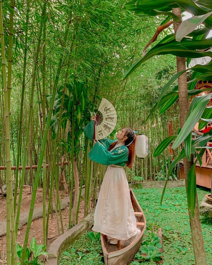 Hiep Khac Lau is a bamboo forest in Vietnam with a rich ancient character