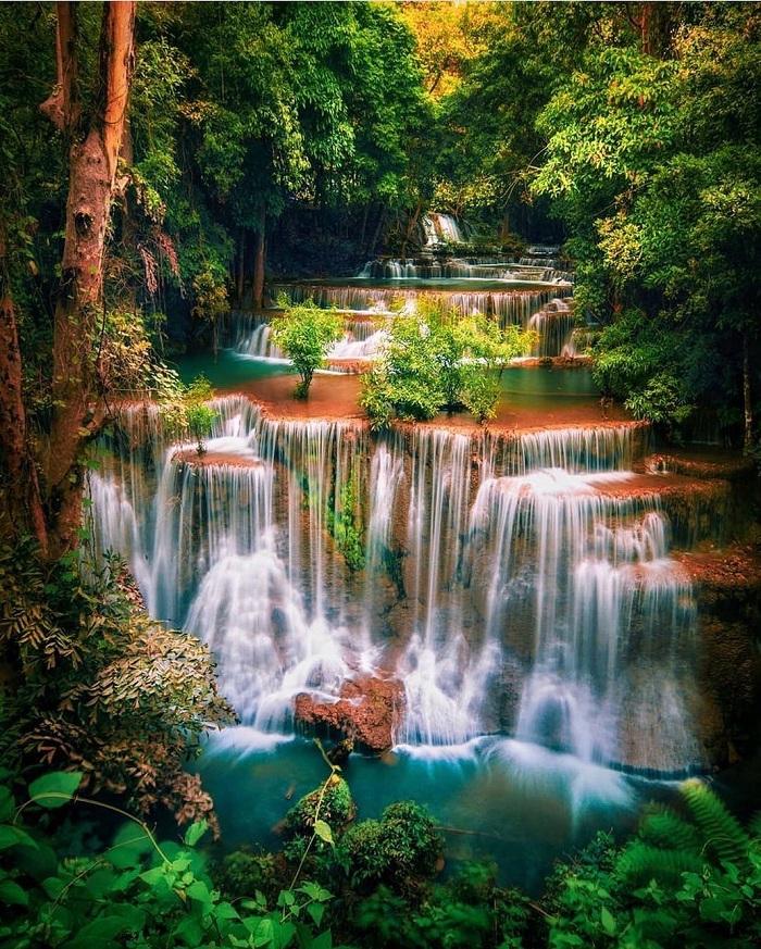 thác Huay Mae Khamin Thái Lan ở đâu