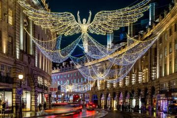 Đón Giáng sinh trên phố Regent - con phố mua sắm đầu tiên trên thế giới