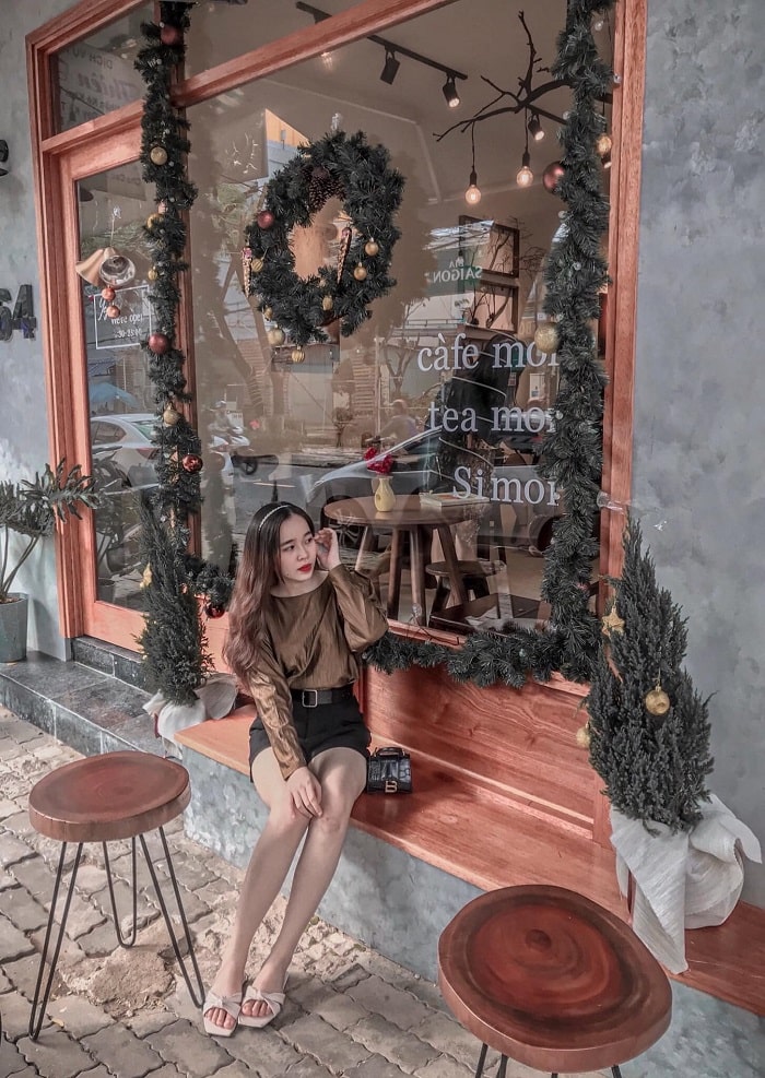  Simor Coffee - quán cà phê trang trí Giáng Sinh ở Đà Nẵng được yêu thích 