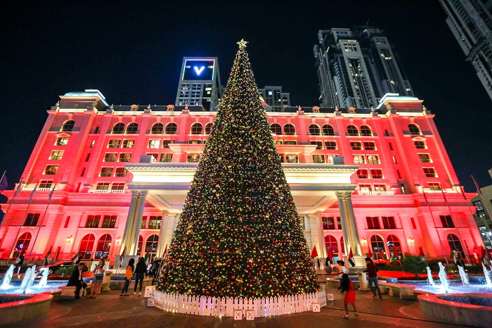 địa điểm đón Giáng sinh ở Dubai - Habtoor Dubai