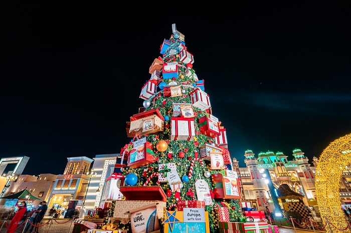 địa điểm đón Giáng sinh ở Dubai