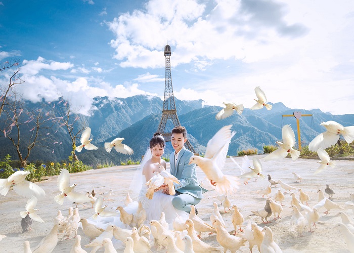 Ansapa Park Lào Cai được nhiều cặp đôi đến chụp ảnh cưới