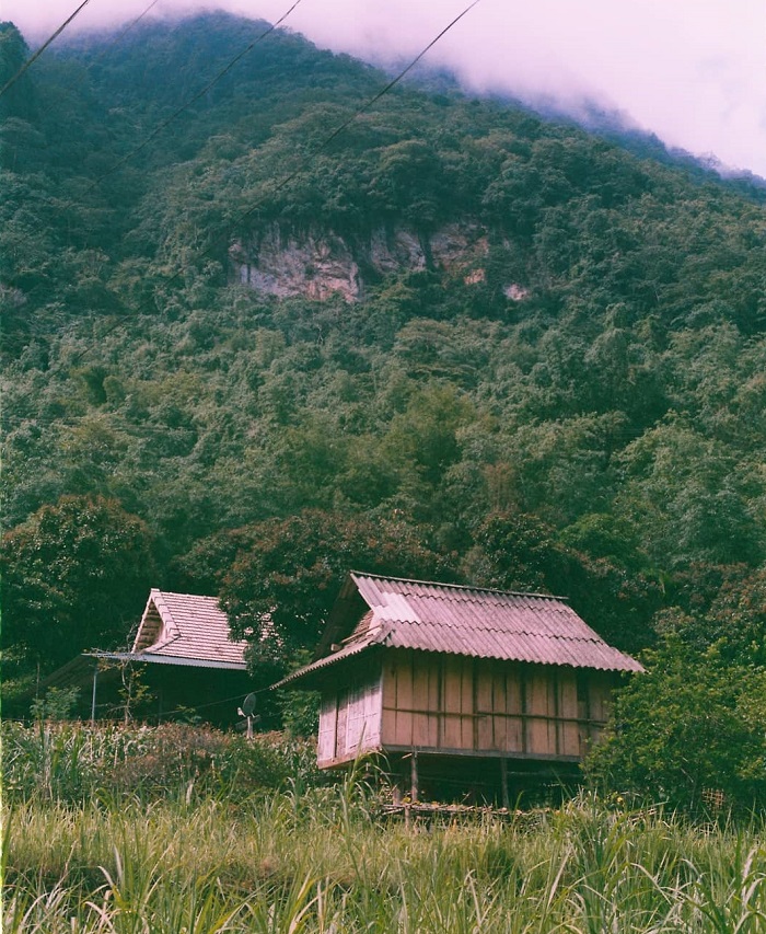 Bản Văn là bản làng đẹp ở Mai Châu có không gian xinh đẹp