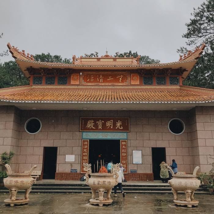 kiến trúc chùa Tàu Đà Lạt 