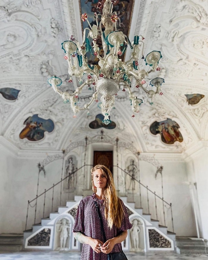 Bên trong lâu đài Riegersburg Áo