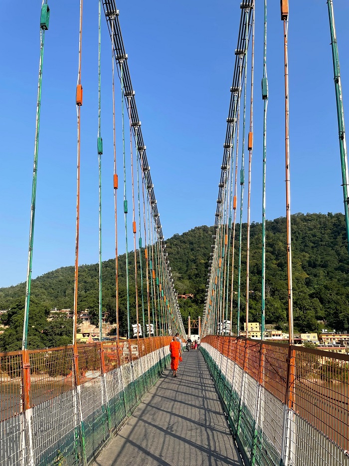 Cầu Ram Jhula - kinh nghiệm du lịch Rishikesh