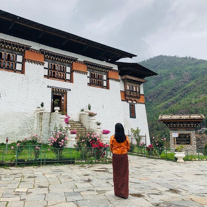 Tham quan pháo đài Simtokha Dzong Bhutan 