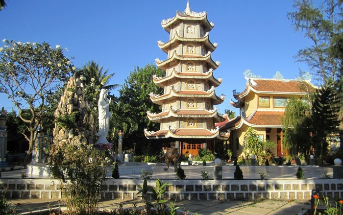 Chùa Diệu Ấn là ngôi chùa đẹp ở Ninh Thuận
