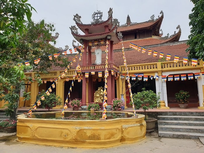 chùa Dư Hàng Hải Phòng - kiến trúc đẹp