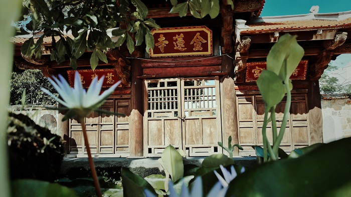 chùa Kim Liên Hà Nội - cổng Tam quan