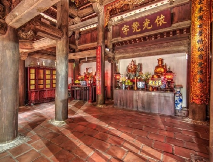 chùa Kim Liên Hà Nội - không gian cổ kính