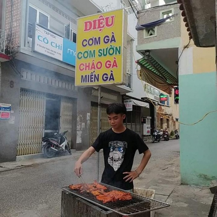 Quán cơm gà Phan Rang ngon ở Ninh Thuận - Cơm gà Diệu