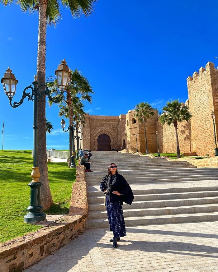 Cổng vào khu phố Kasbah des Oudaias