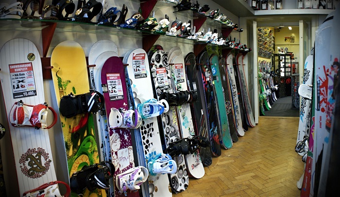 Cửa hàng trượt tuyết El Nino là địa chỉ mua sắm ở Praha lý tưởng 
