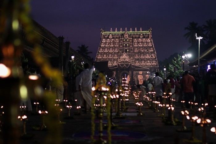 Ngôi đền nổi tiếng Padmanabhaswamy - Du lịch Kerala