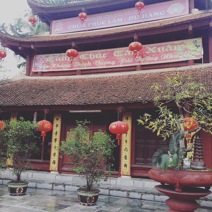 địa điểm du lịch Tết Hải Phòng - chùa Dư Hàng