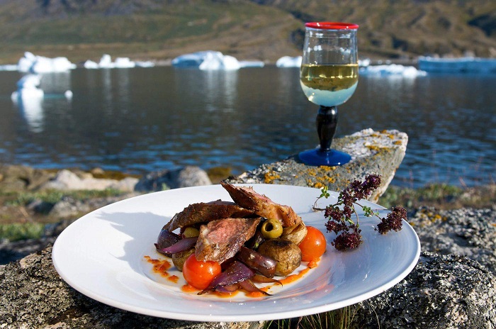 Món thịt bò trong ẩm thực Greenland