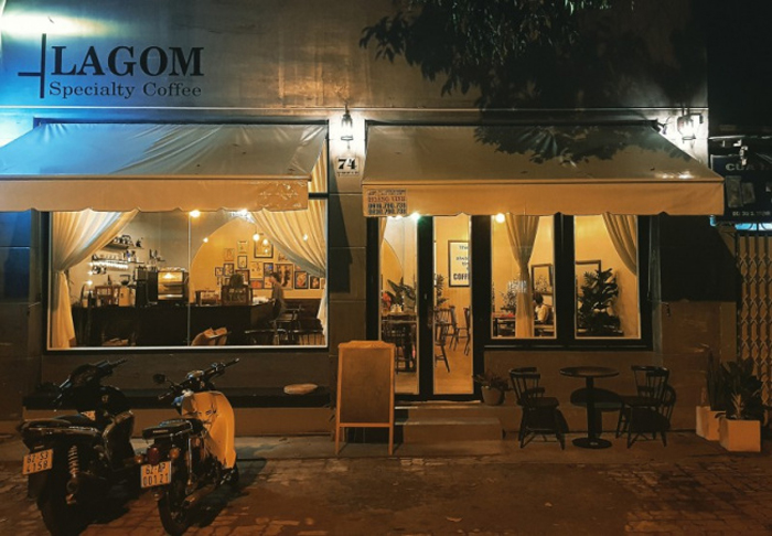 Bật mí 8 quán cafe đẹp ở Long An - Lagom về đêm