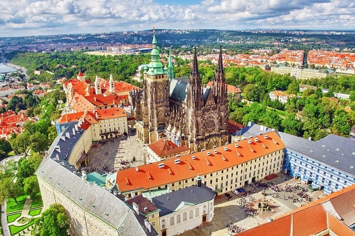 Kinh nghiệm du lịch Praha - tham quan Lâu đài Praha