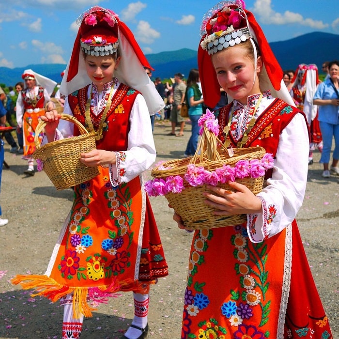 Sự kiện ở lễ hội hoa hồng Kazanlak Bulgaria