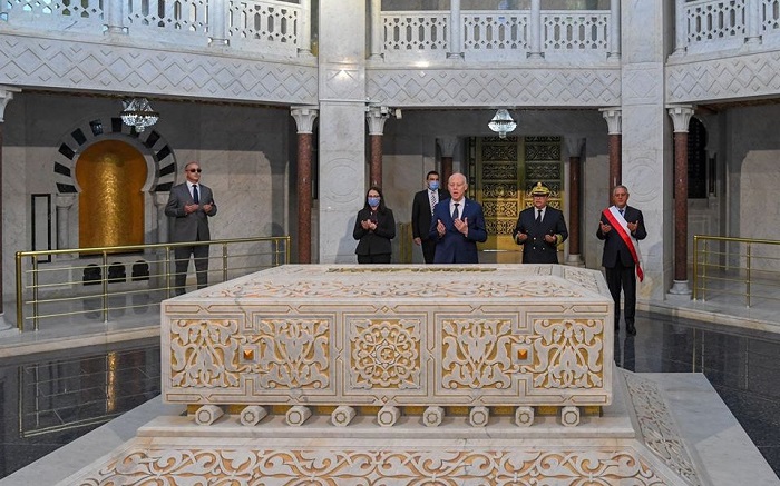Noi đặt thi thể cố Tổng thống ở lăng Habib Bourguiba Tunisia 