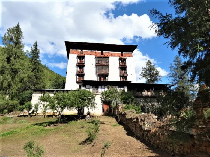 Kiến trúc của pháo đài Zuri Dzong Bhutan