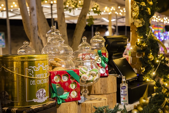 Một số loại đồ ăn Giáng sinh có ở Park Hyatt Dubai - địa điểm đón Giáng sinh ở Dubai