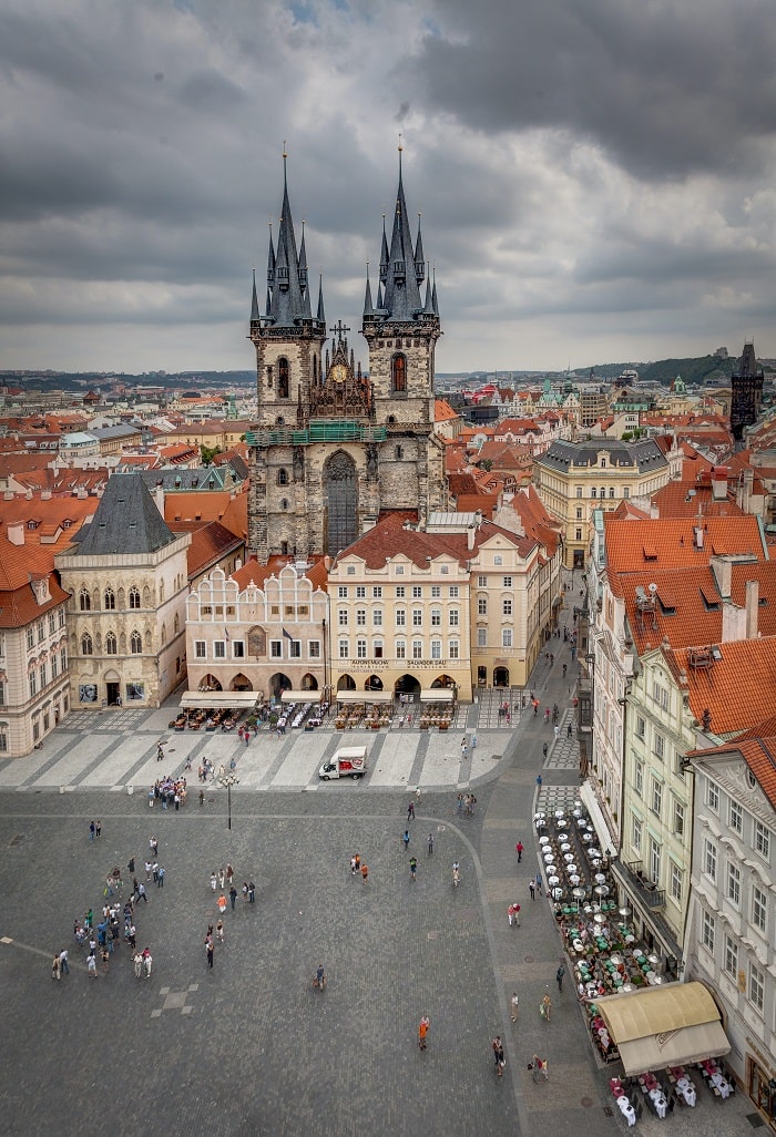 Kinh nghiệm du lịch Praha - tham quan Quảng trường Phố cổ