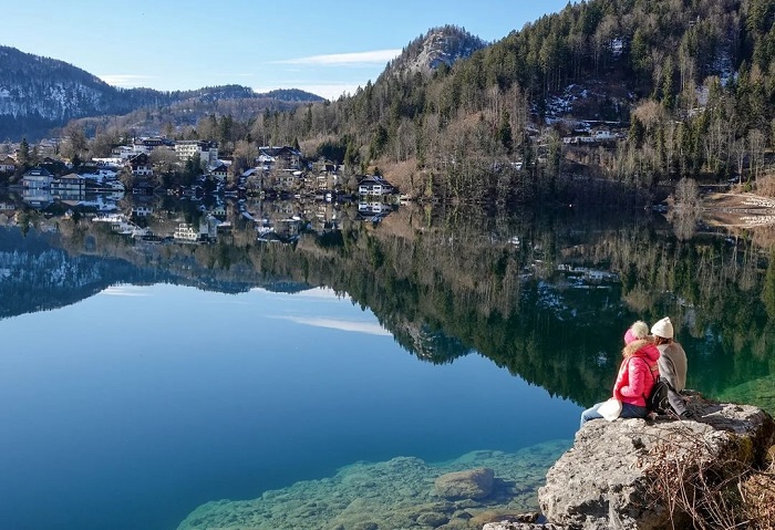 Thị trấn St. Gilgen là điểm tham quan xung quanh hồ Wolfgang Áo