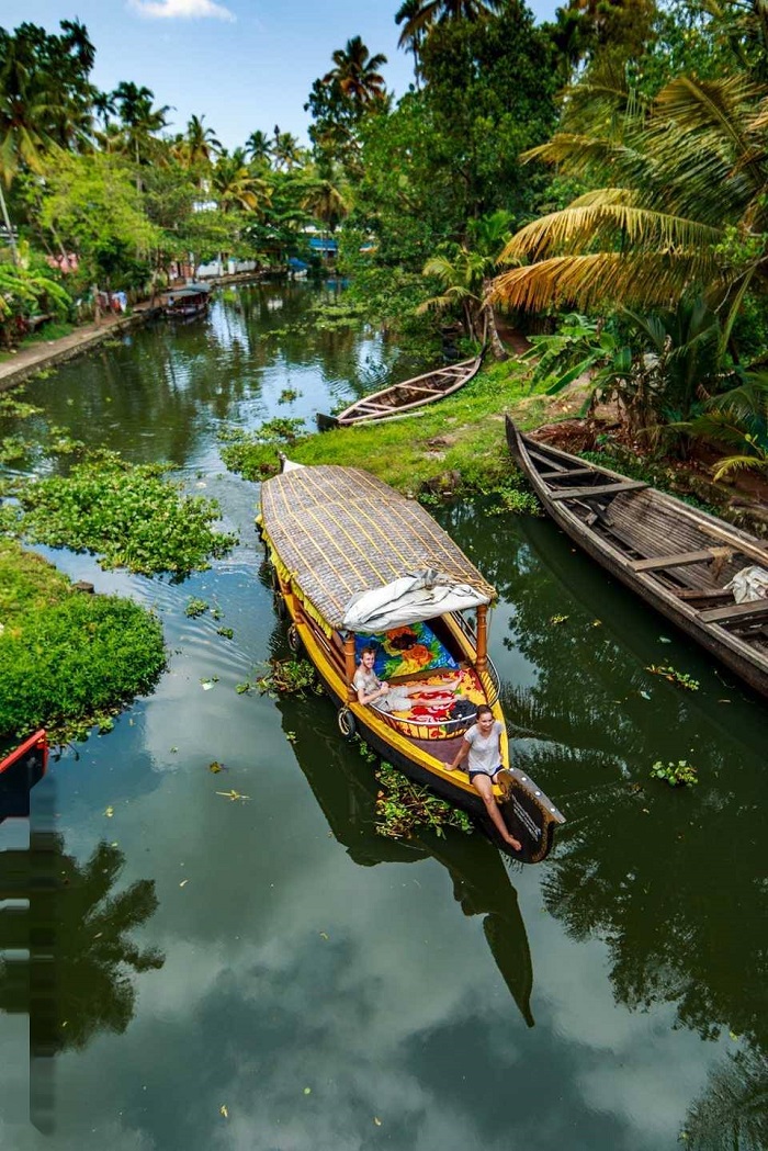 Vùng nước ở Alleppey- Du lịch Kerala