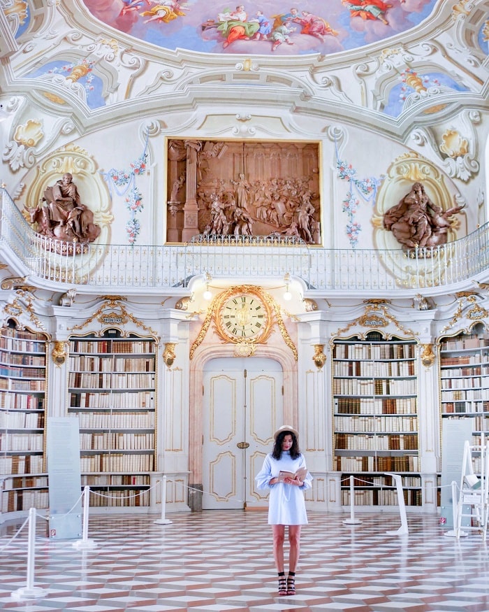 Tu viện Admont là công trình ấn tượng của Áo