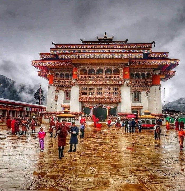 Tu viện Gangtey Bhutan